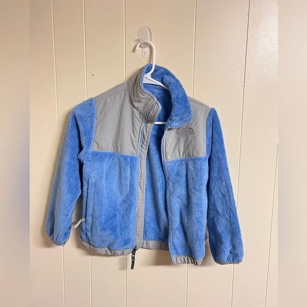 The North Face Youth Girl Osito Plush Jacket Oso Sz Small Denali